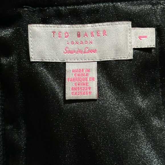 Ted Baker Pencil Skirt sz 1 - Picture 4 of 5